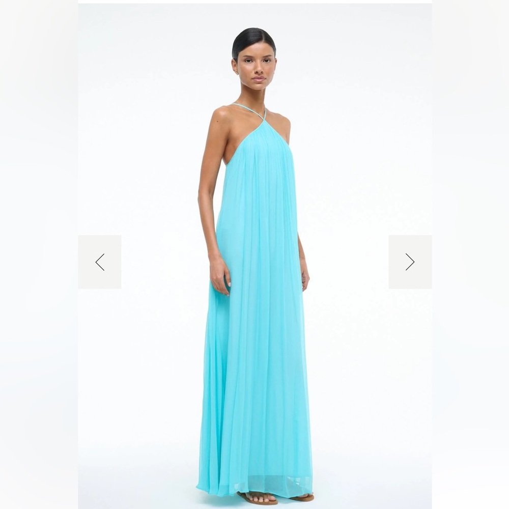 STAUD Dash Dress in Teal